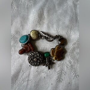 Multicolor Charm Bracelet